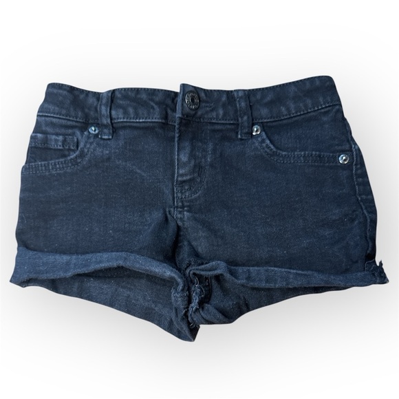 Denim and Black Shorts Set size 7/8 - Picture 3 of 5